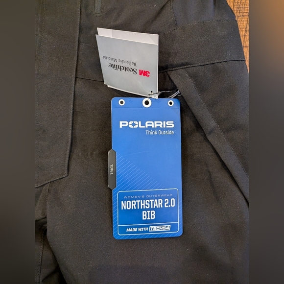 Polaris snow pants Women's TECH54 Northstar 2.0 Bib  Size Small fit M, NWT - Picture 7 of 12